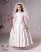 Load image into Gallery viewer, SALE COMMUNION DRESS Sienna Rose By Sweetie Pie Girls White Communion Dress:- SR717 Age 8
