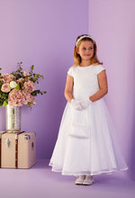 Load image into Gallery viewer, SALE Peridot Girls White Communion Dress:- Moira
