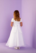 Load image into Gallery viewer, SALE Peridot Girls White Communion Dress:- Sheridan
