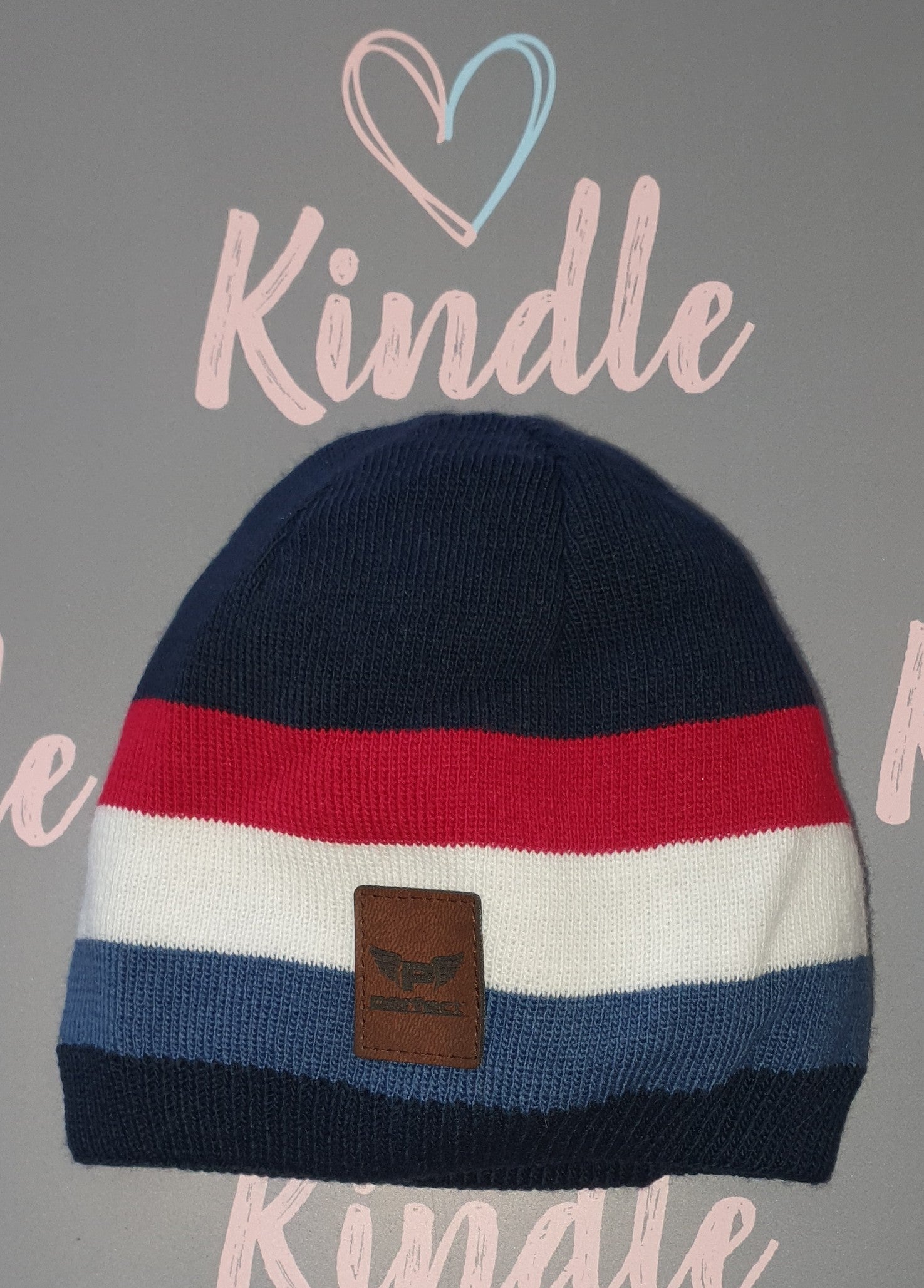 SALE Baby Boys Navy Stripe Hat