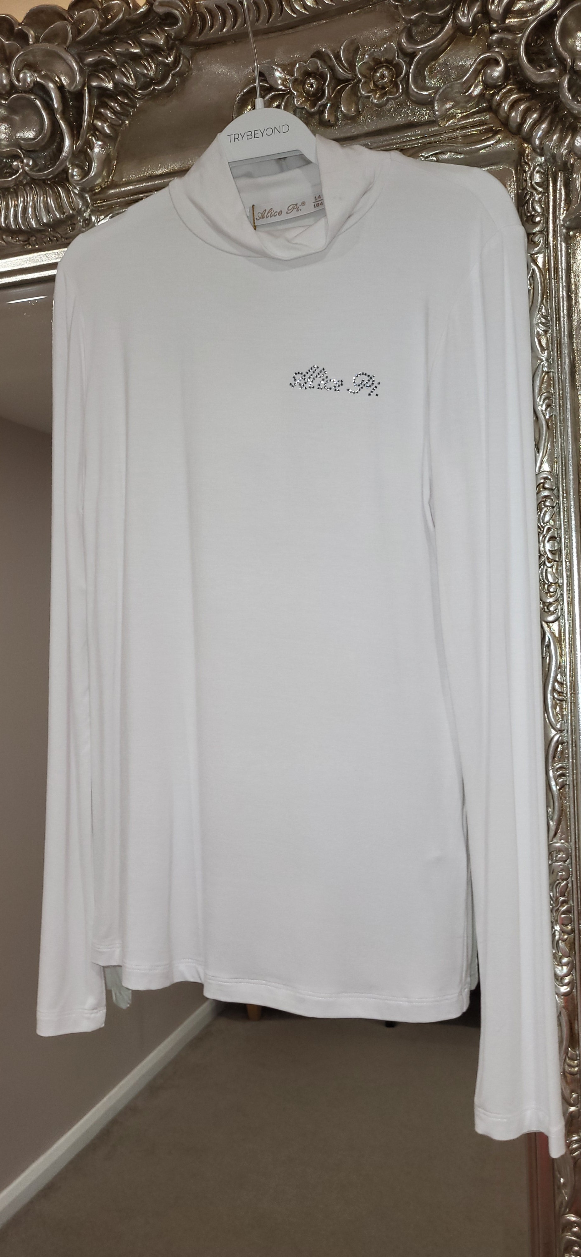 SALE Alice Pi Girls Hi Neck T Shirt LAST ONE AGE 14