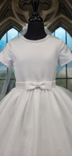 Load image into Gallery viewer, Exclusive To KINDLE Rosa Bella Girls White Communion Dress:- Megan
