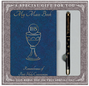 First Holy Communion Prayer Book Gift Set Boy