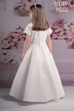 Load image into Gallery viewer, Sienna Rose By Sweetie Pie Girls White Communion Dress:- SR704

