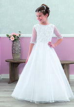 Load image into Gallery viewer, SALE Emmerling Girls White Communion Dress:- Fabiola
