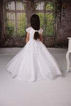 Load image into Gallery viewer, Sweetie Pie Girls White Communion Dress:- 4041
