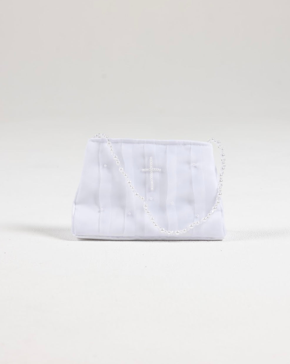 Sweetie Pie Girls White Communion Bag:- B1