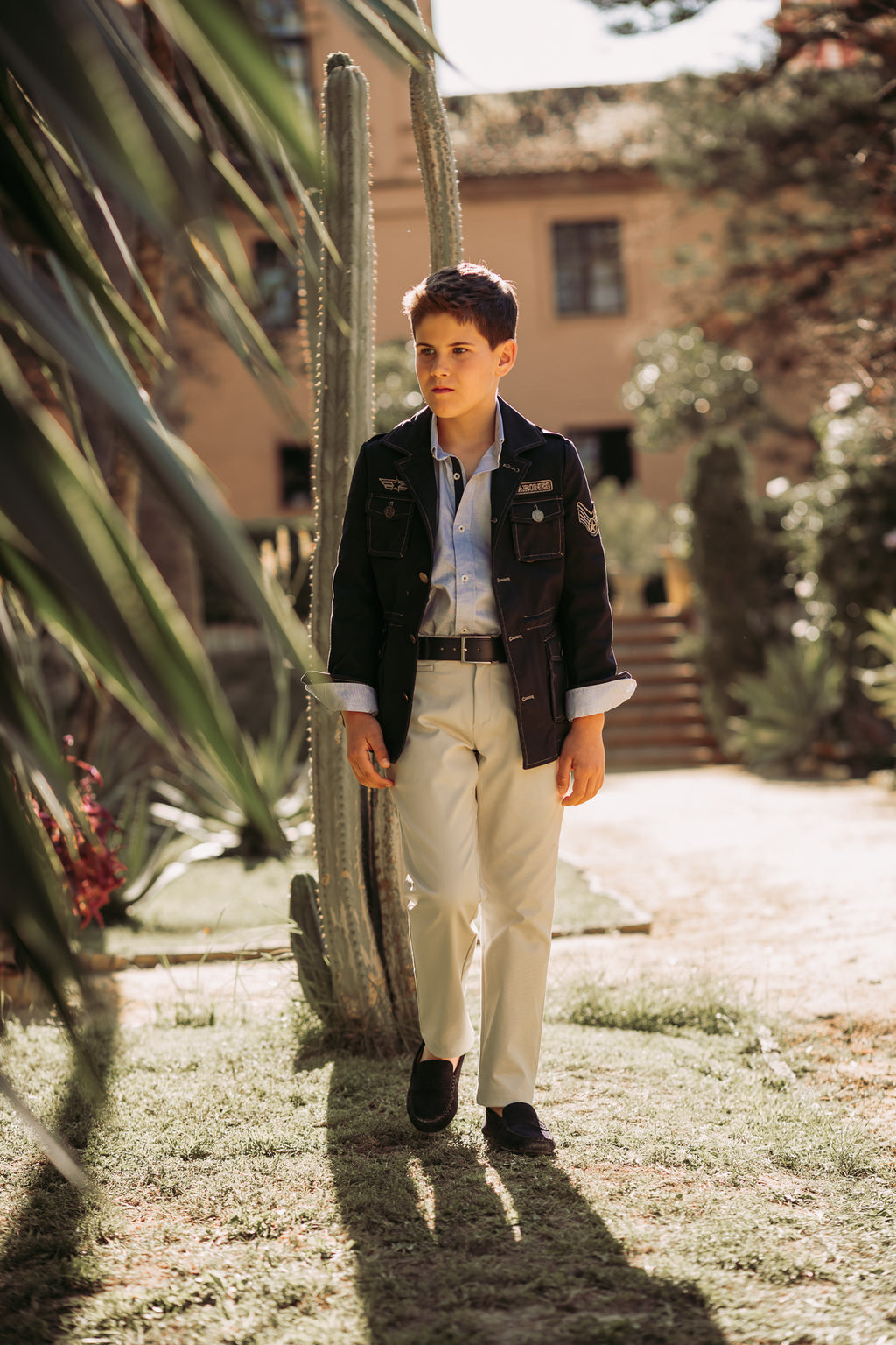 SALE One Varones Boys Nacy Aviator Set