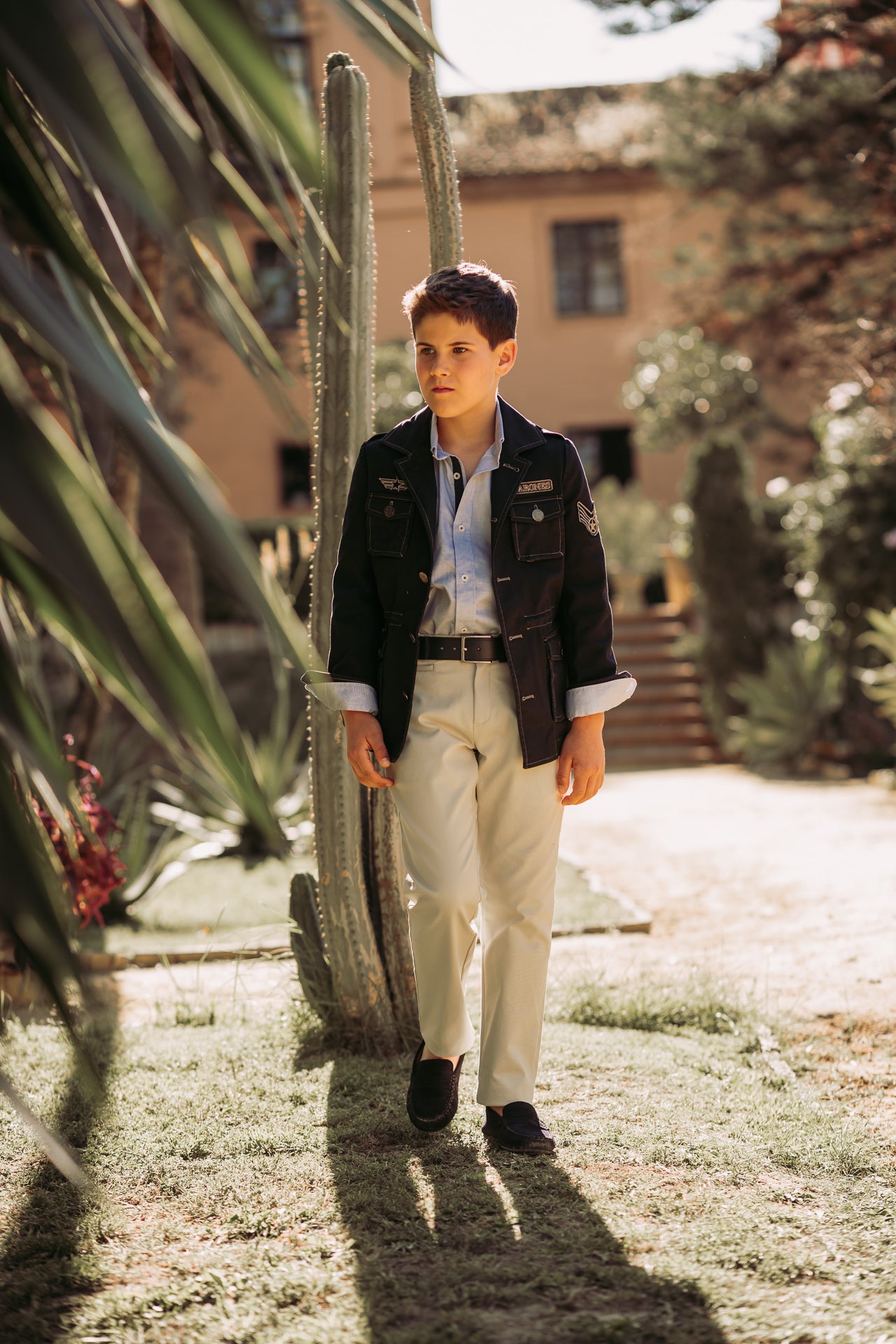 SALE One Varones Boys Nacy Aviator Set