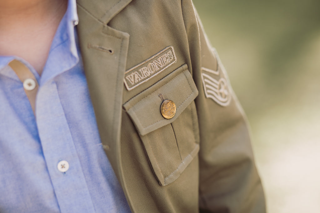 SALE One Varones Boys Green Aviator Set