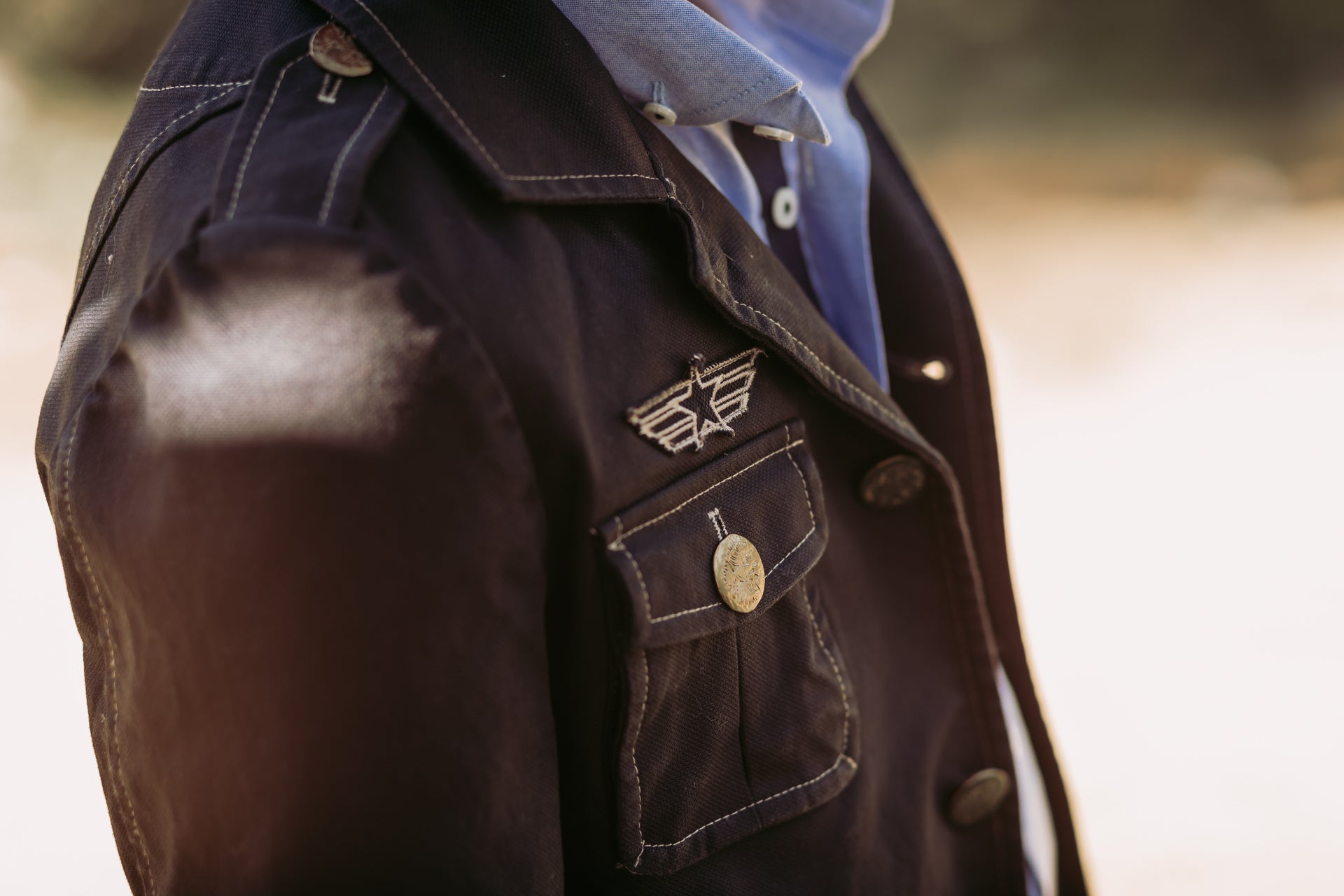 SALE One Varones Boys Nacy Aviator Set