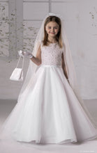Load image into Gallery viewer, Sweetie Pie Girls White Communion Dress:- 5004
