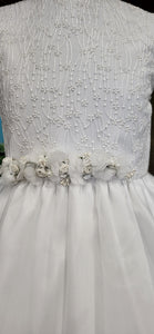 SALE Carmy Girls Communion Dress:- 2717 AGE 8 Ivory