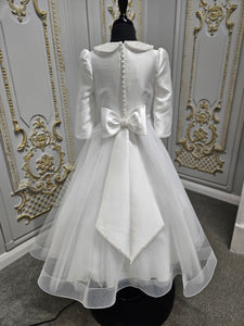 Isabella Girls White Communion Dress IS24616 EXCLUSIVE TO KINDLE