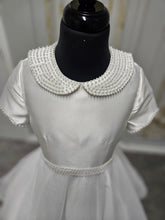 Load image into Gallery viewer, SALE Isabella Girls White Communion Dress:- IS24696
