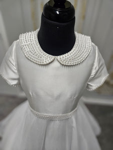 SALE Isabella Girls White Communion Dress:- IS24696