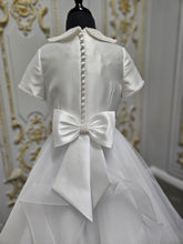 Load image into Gallery viewer, Isabella Girls White Communion Dress:- IS24696
