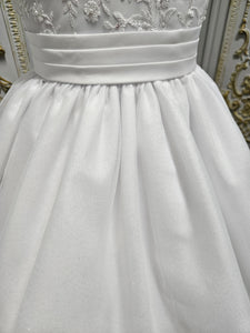 SALE COMMUNION DRESS Celebrations Girls White Communion Dress:- JT2307 Age 8