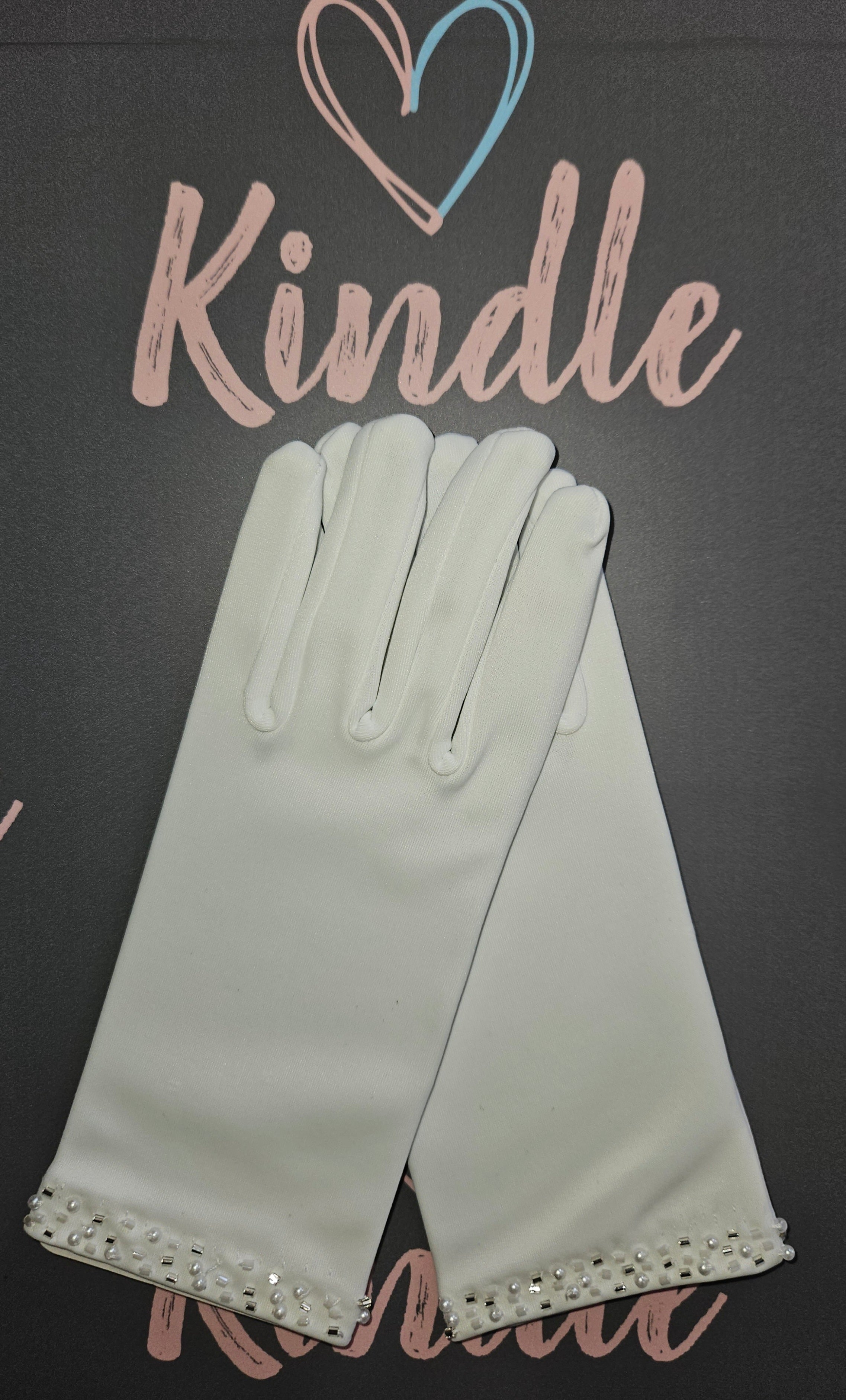 Special Day Girls White Communion Gloves G4116Y2-3W