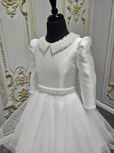 Isabella Girls White Communion Dress IS25292 EXCLUSIVE TO KINDLE