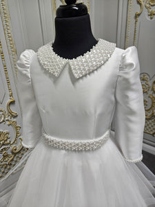 Isabella Girls White Communion Dress IS25292 EXCLUSIVE TO KINDLE