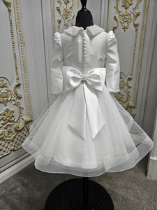 Isabella Girls White Communion Dress IS25292 EXCLUSIVE TO KINDLE