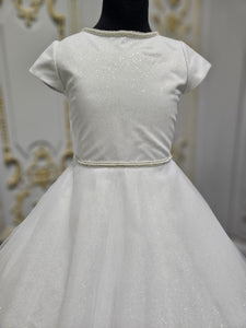 Linzi Jay Girls White Communion Dress:- Izzy