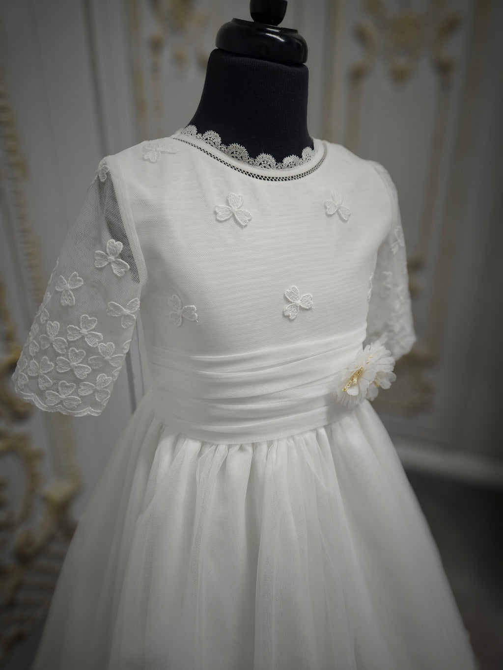Carmy Girls Holy Communion Dress:- 5203 Ivory