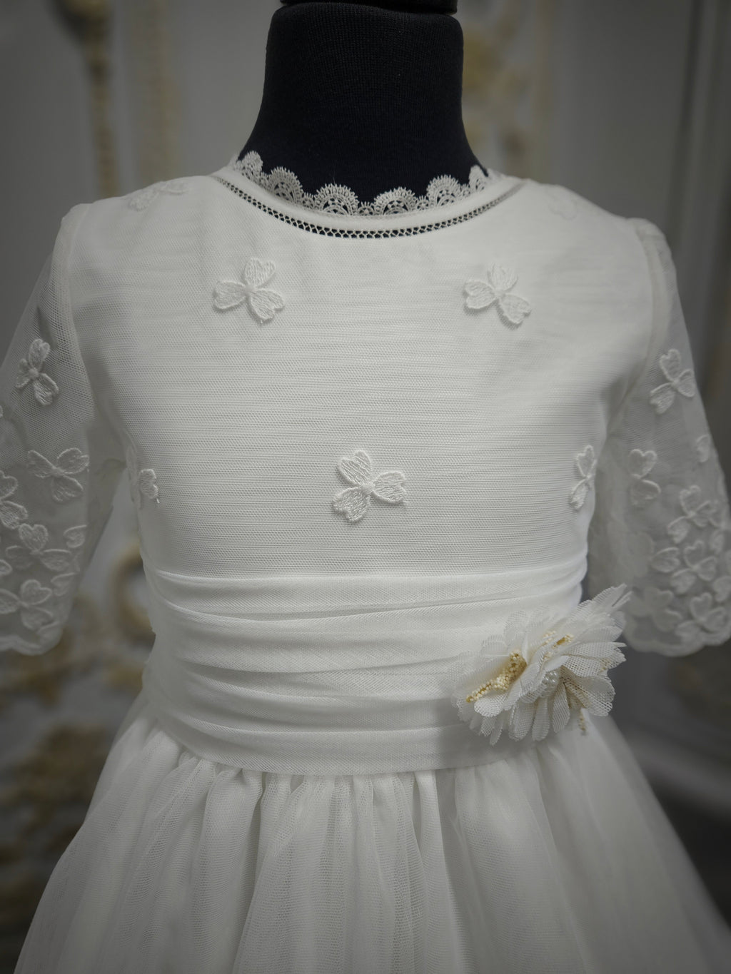 Carmy Girls Holy Communion Dress:- 5203 Ivory