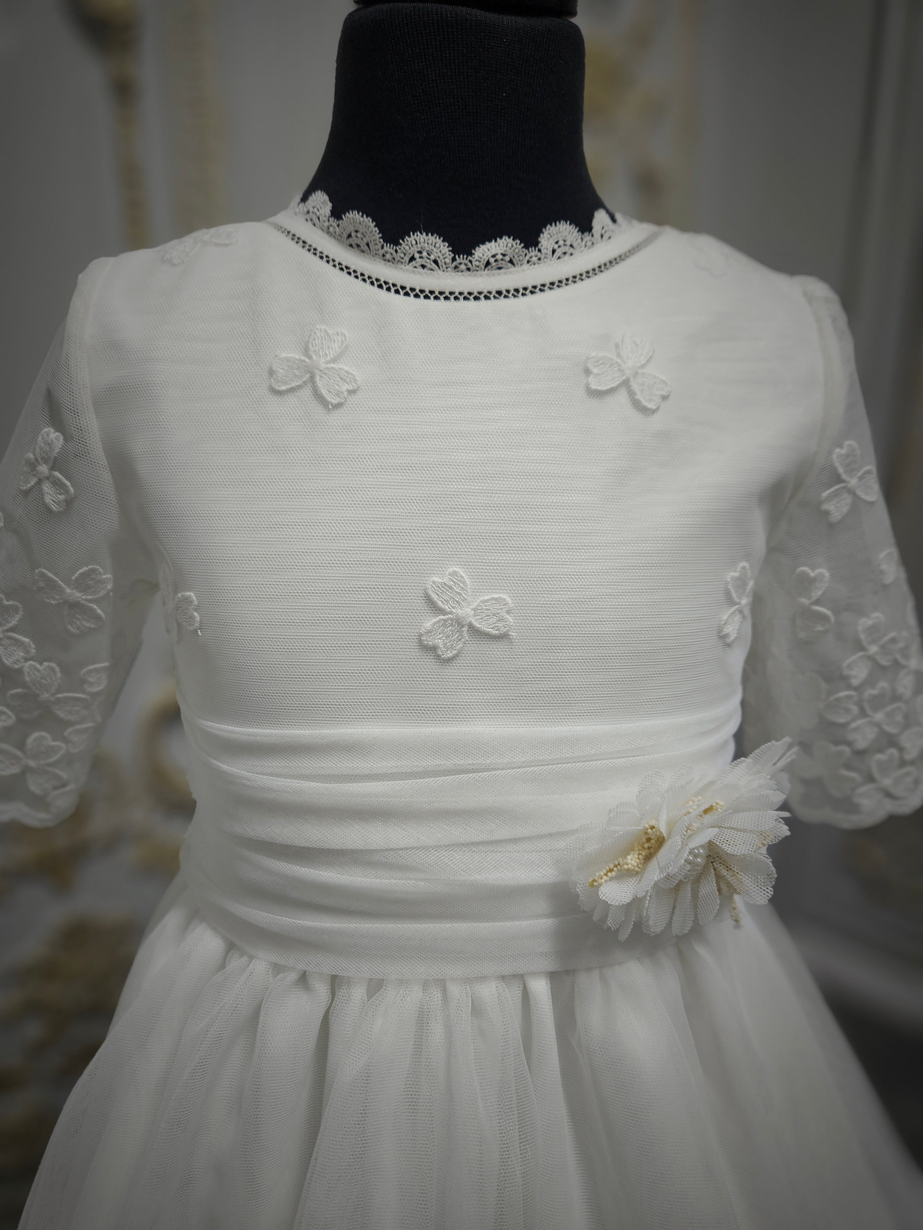 Carmy Girls Holy Communion Dress:- 5203 Ivory