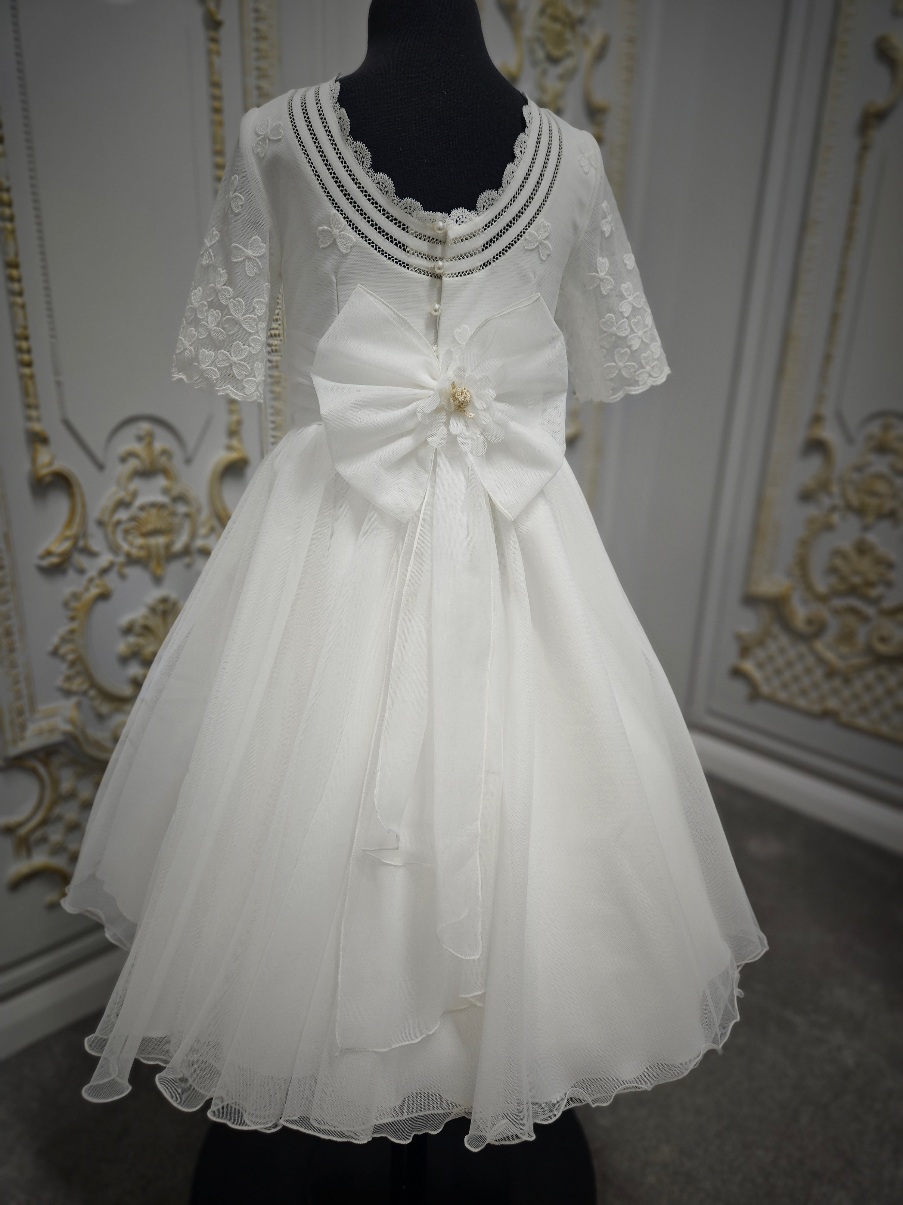 Carmy Girls Holy Communion Dress:- 5203 Ivory