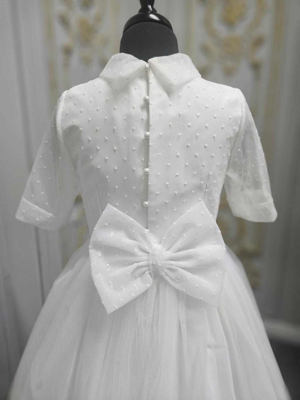Carmy Girls Holy Communion Dress:- 4004 White