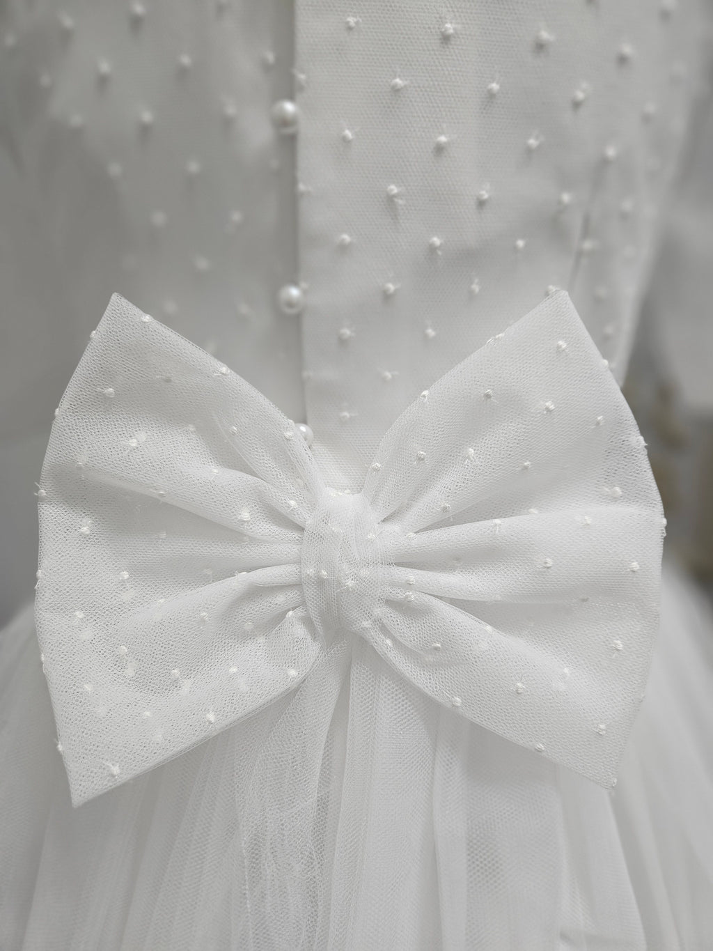 Carmy Girls Holy Communion Dress:- 4004 White