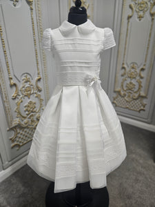 Carmy Girls Holy Communion Dress:- 5500 White