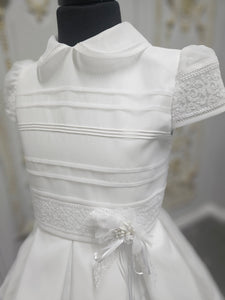 Carmy Girls Holy Communion Dress:- 5500 White