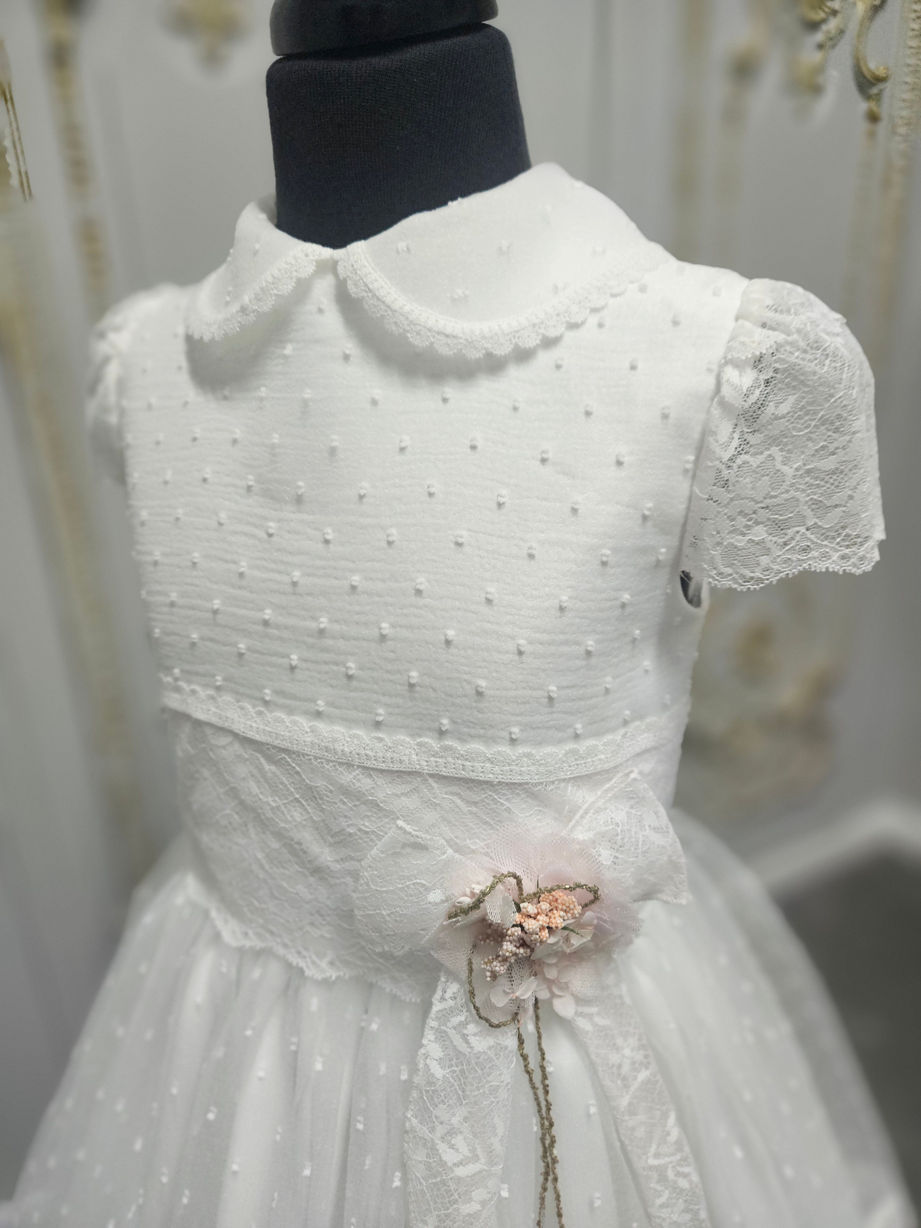 Carmy Girls Holy Communion Dress:- 5101 Ivory