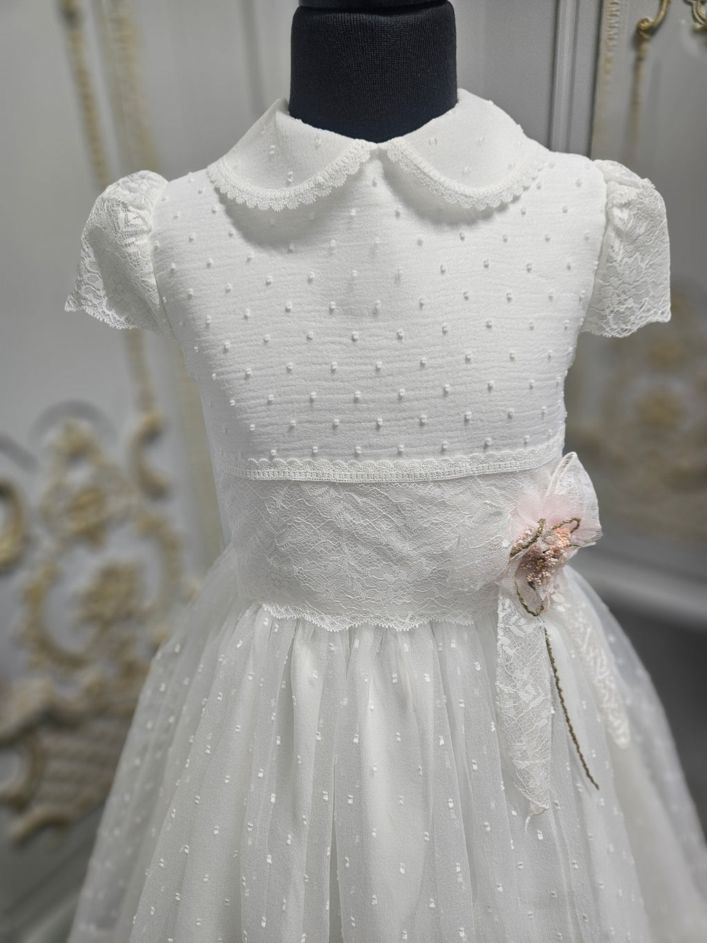 Carmy Girls Holy Communion Dress:- 5101 Ivory