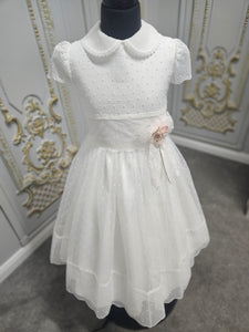 Carmy Girls Holy Communion Dress:- 5101 Ivory