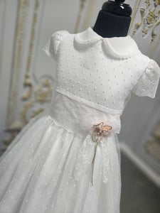 Carmy Girls Holy Communion Dress:- 5101 Ivory