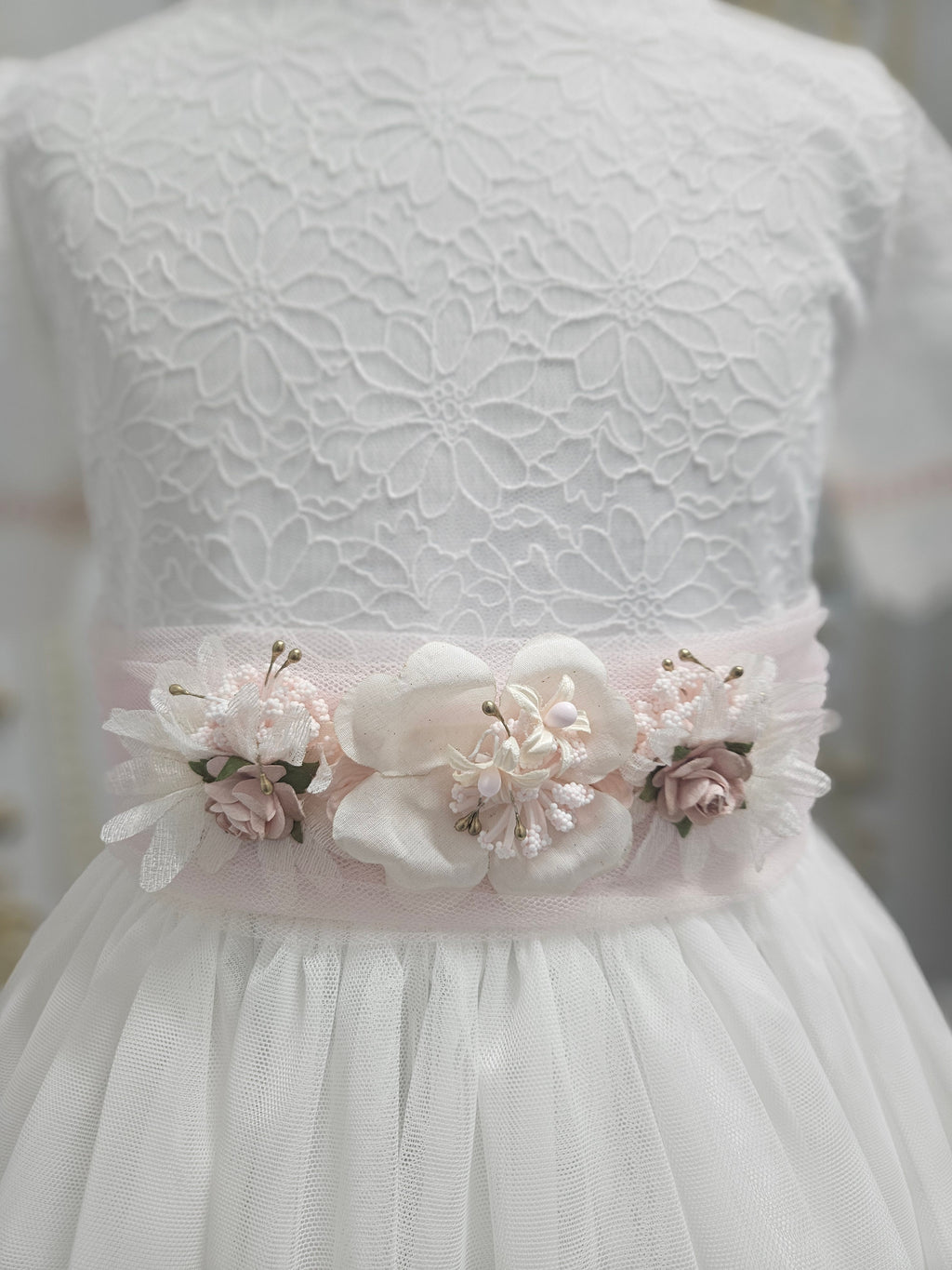 Carmy Girls Holy Communion Dress:- 5120 Ivory