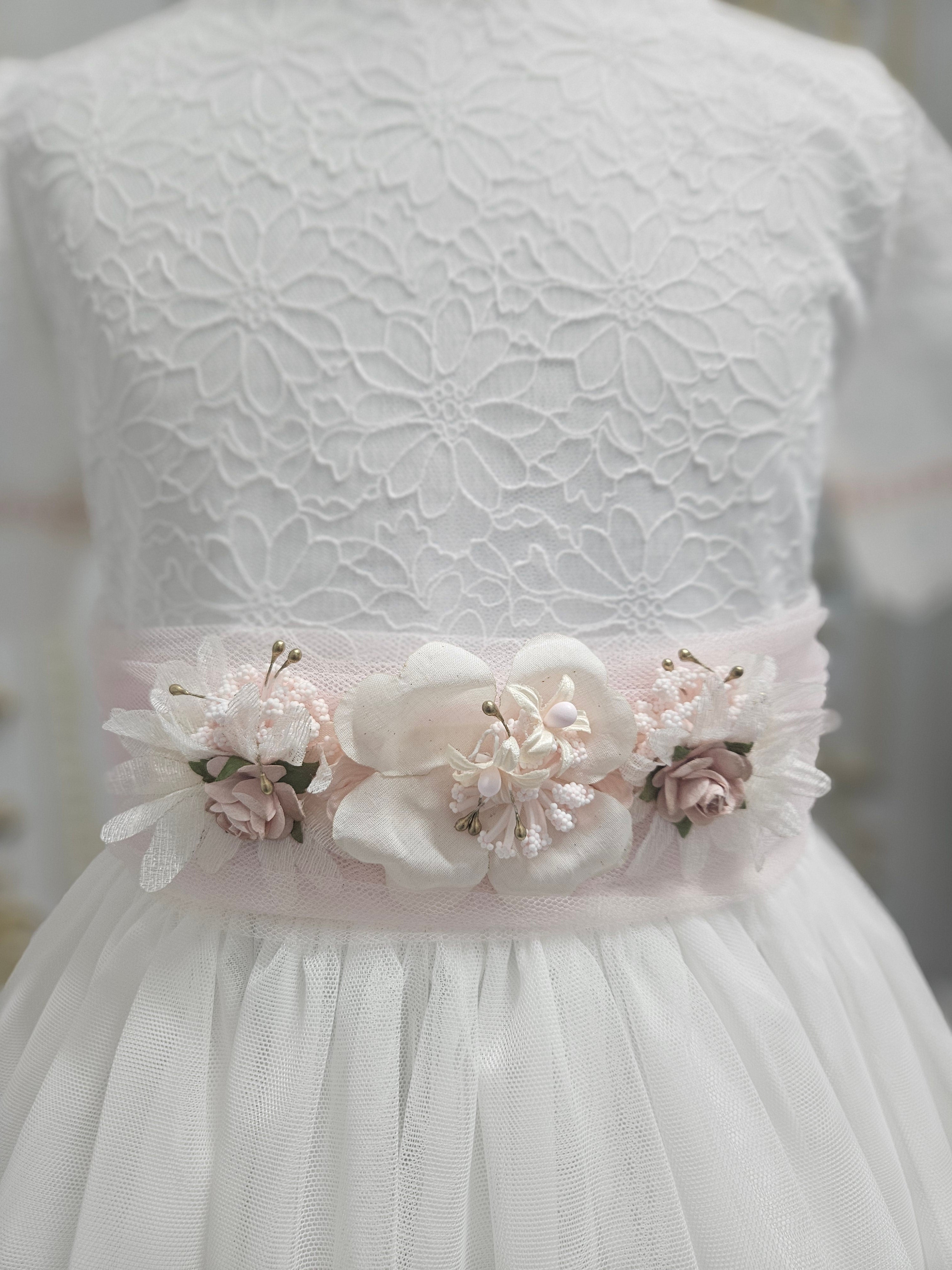 Carmy Girls Holy Communion Dress:- 5120 Ivory
