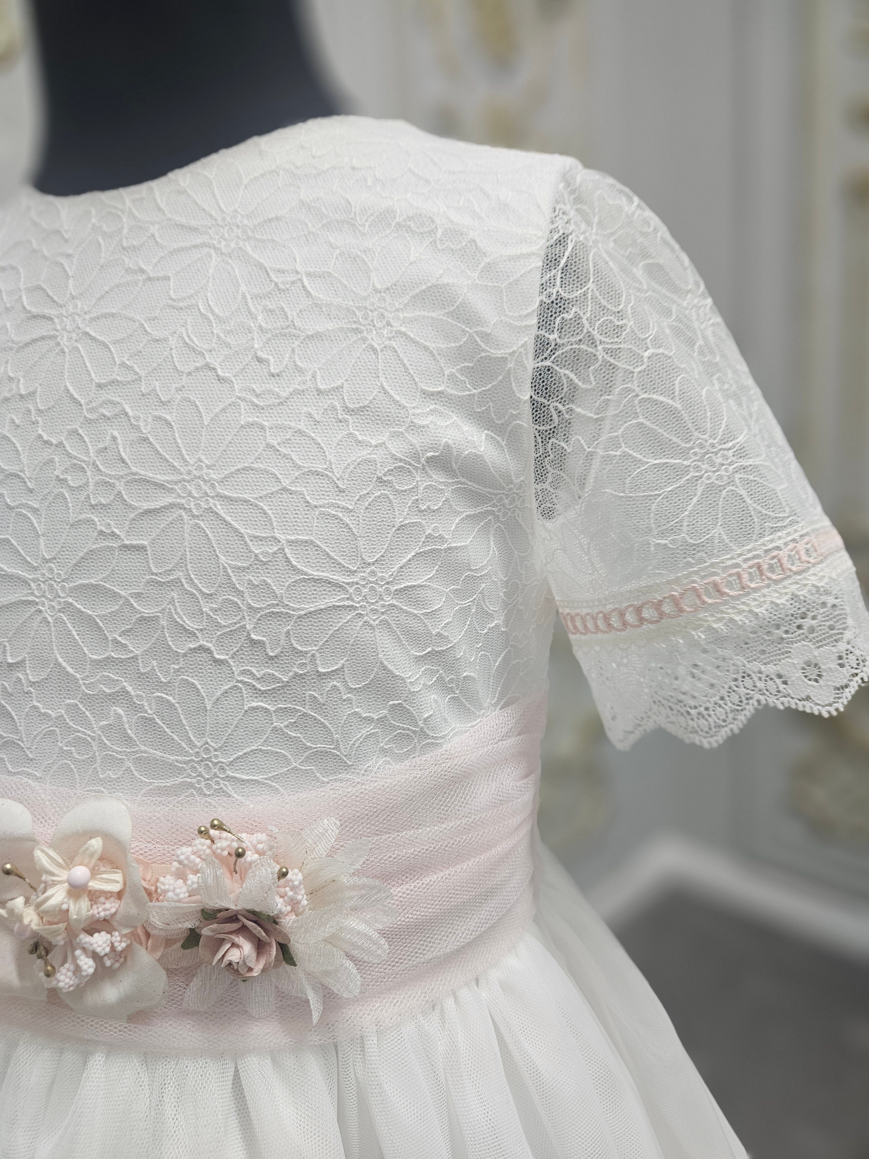 Carmy Girls Holy Communion Dress:- 5120 Ivory