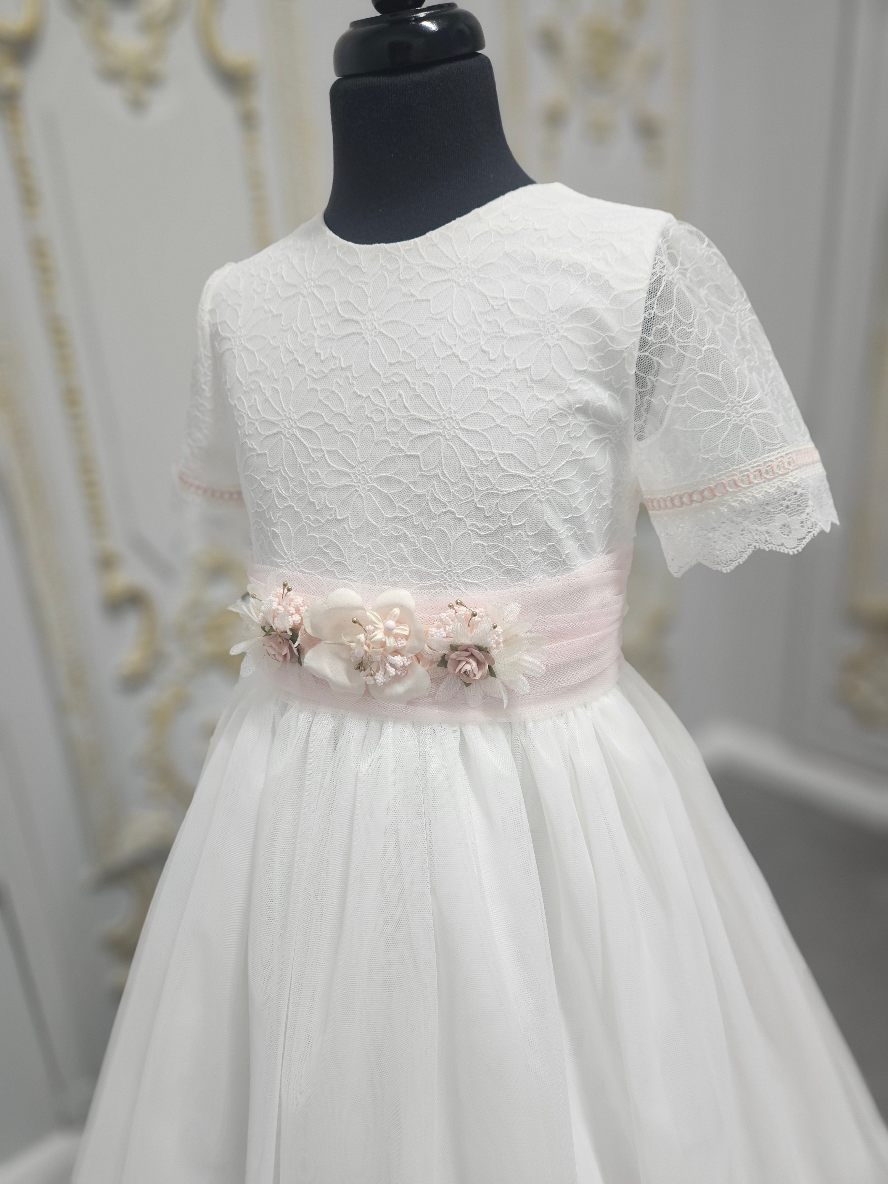 Carmy Girls Holy Communion Dress:- 5120 Ivory