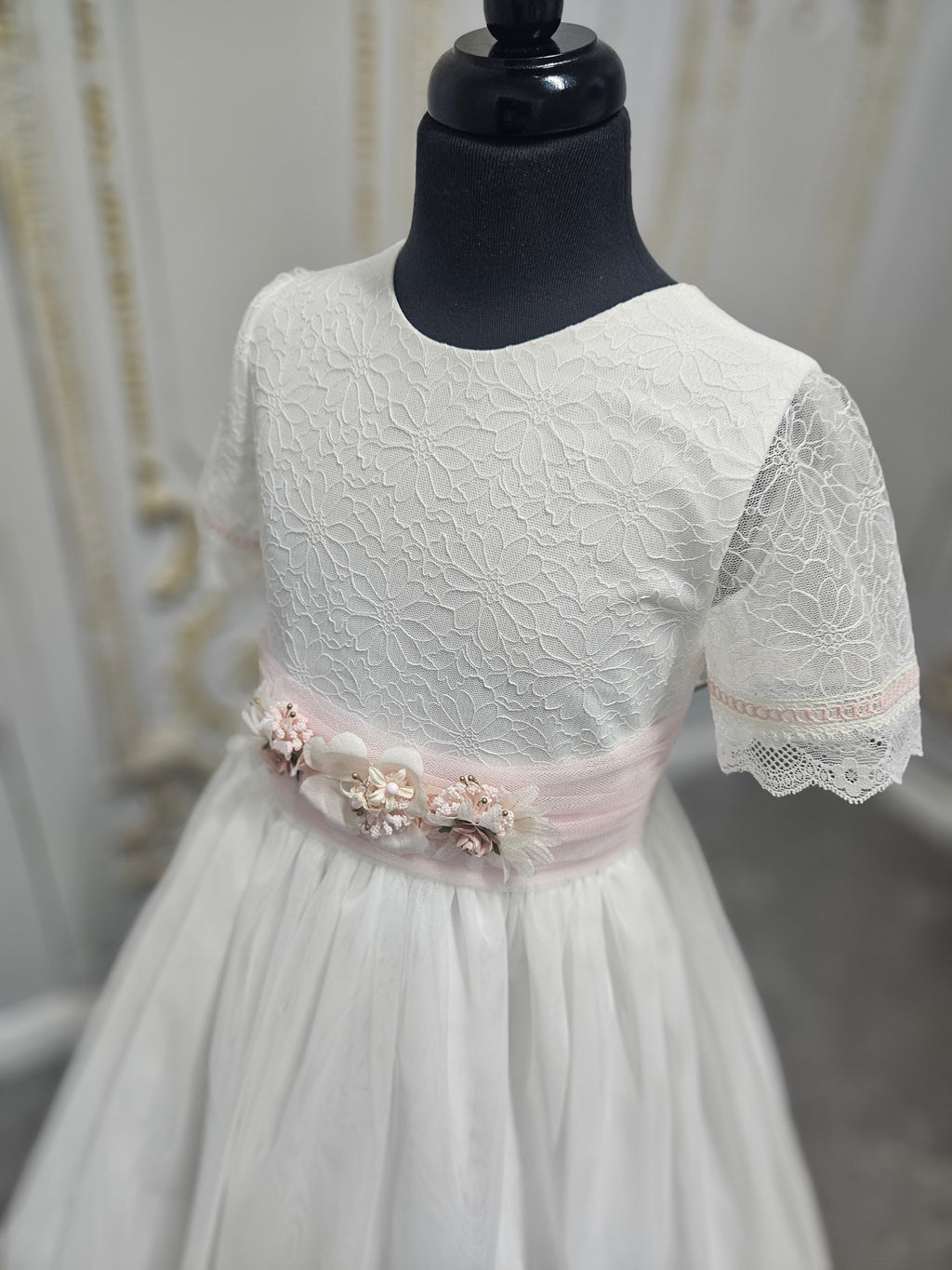 Carmy Girls Holy Communion Dress:- 5120 Ivory