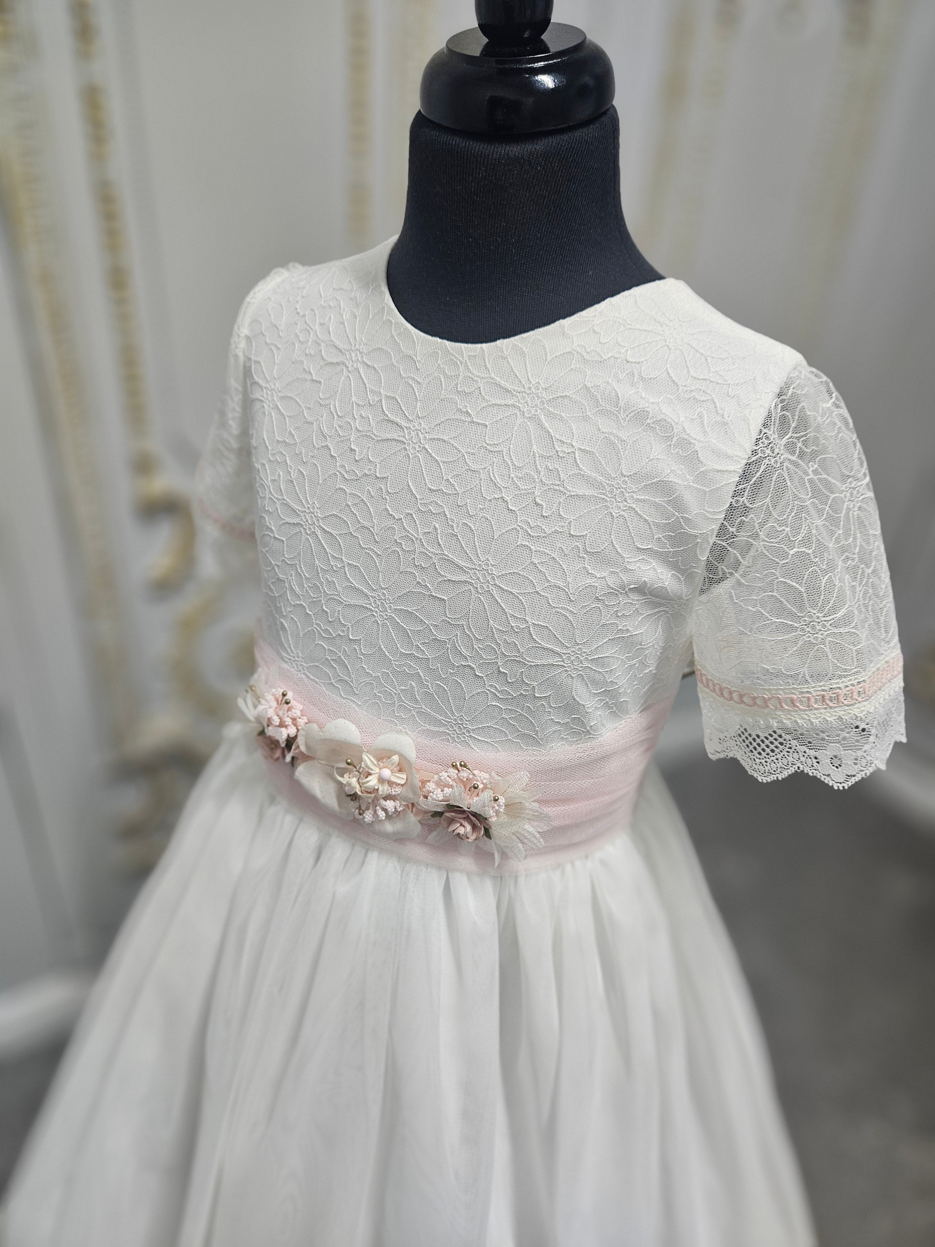 Carmy Girls Holy Communion Dress:- 5120 Ivory