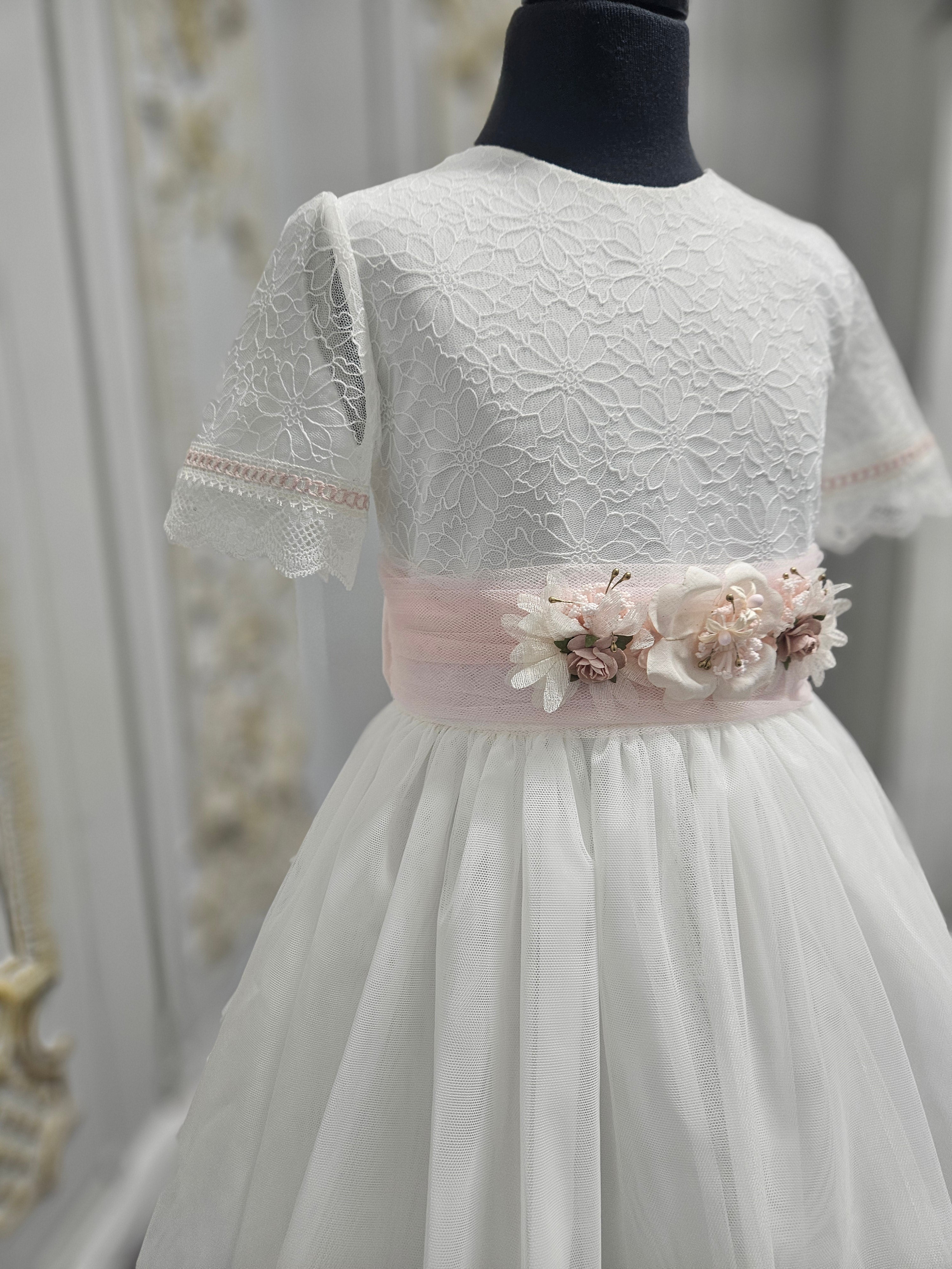 Carmy Girls Holy Communion Dress:- 5120 Ivory
