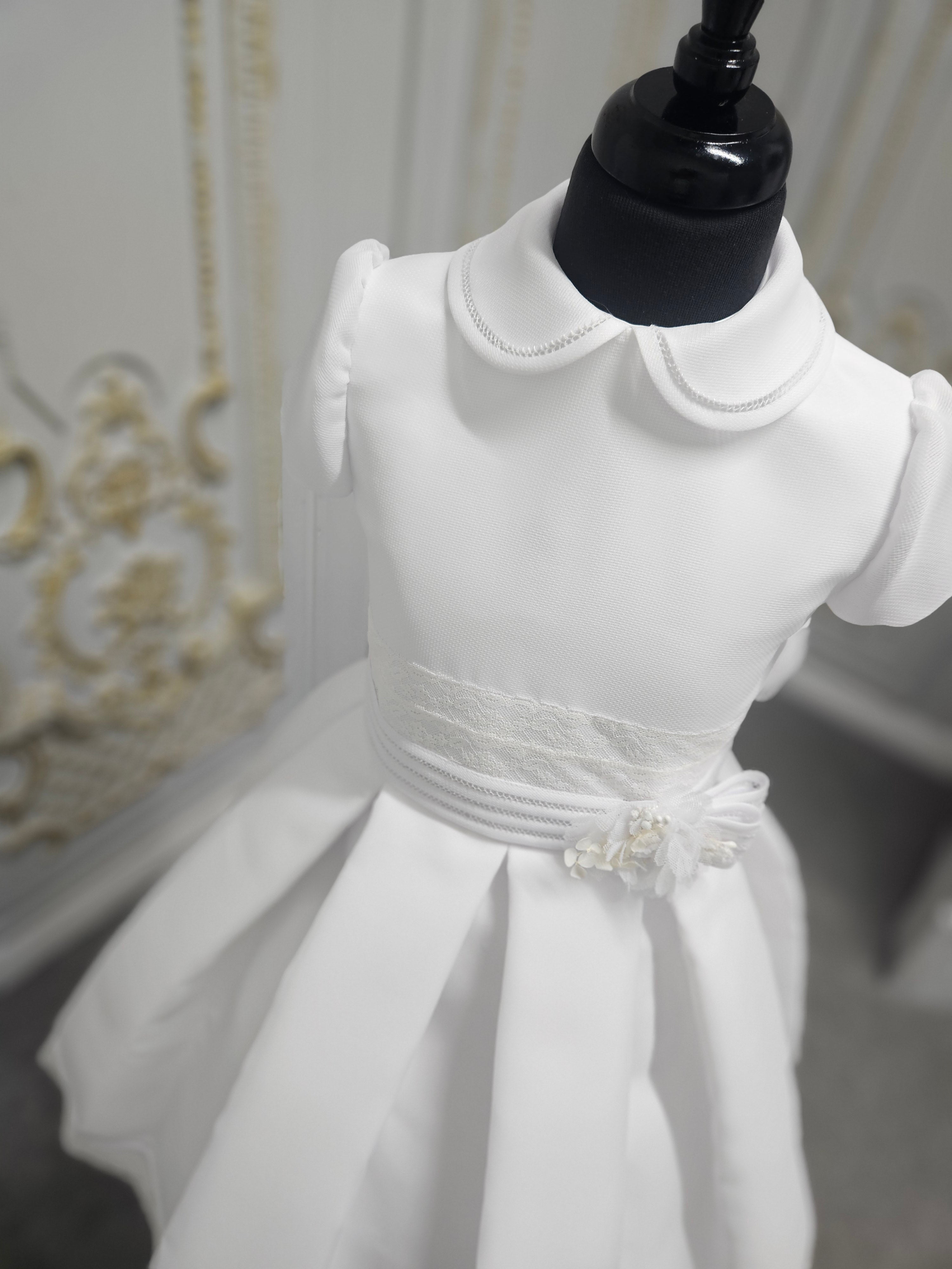 Carmy Girls Holy Communion Dress:- 5304 EPM White