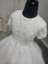 Load image into Gallery viewer, Little People Girls White Communion Dress:- Malta
