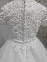 Load image into Gallery viewer, Little People Girls White Communion Dress:- Malta
