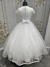 Load image into Gallery viewer, Little People Girls White Communion Dress:- Quincee
